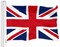 G128 Combo Pack: USA 3x5 Ft 150D Printed Stars & United Kingdom (Union Jack) Flag 3x5 Ft 150D Printed